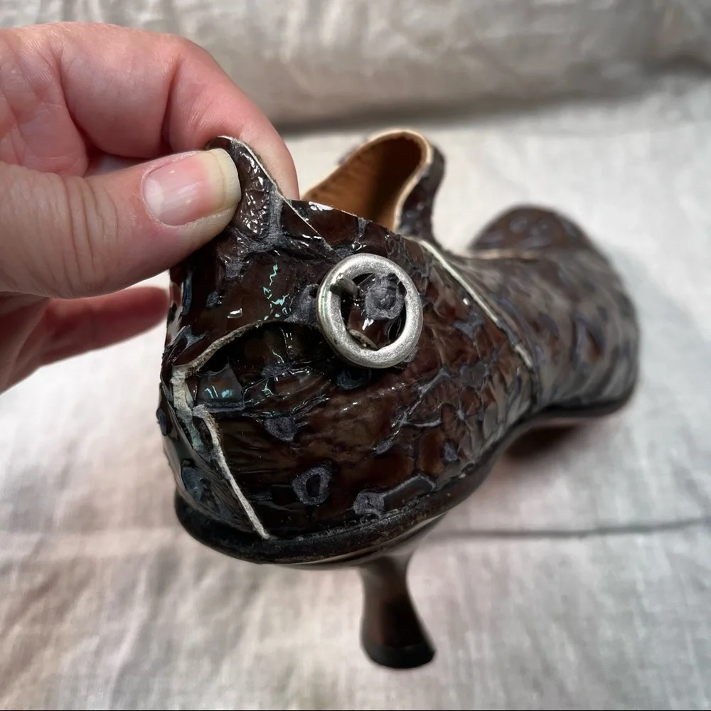 Cydwoq vintage patent leather heels 36 US6 - Picture 6 of 6